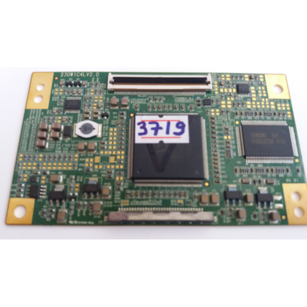 230W1C4LV2.0 , 00389X , LJ94-00389X , LTA230W1-L04 , Panasonic TX-23LXD50 LOGİC BOARD , T-CON BOARD , T-CON ADRES KARTI , TCON BOARD.